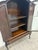 Vintage Queen Anne Style Mahogany China Cabinet Display Cabinet Curio Bookshelf For Sale - Image 9 of 14