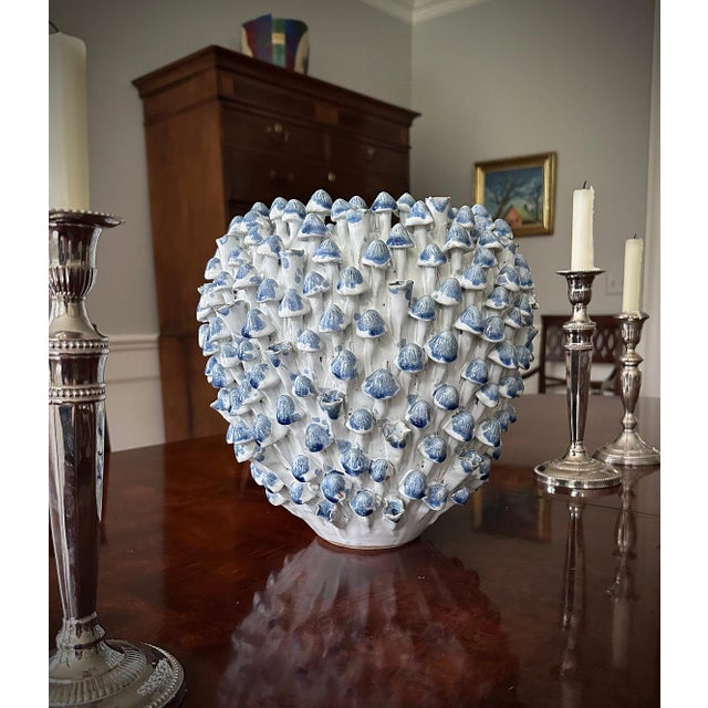 This undersea Mushroom Vase is exquisitely unique and absolutely eye catching. A true conversation piece. The mushroom...