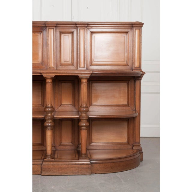 Late 19th Century French Demilune Three-Tier Server For Sale - Image 9 of 13