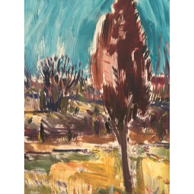 A. Roos, Landskap, 1960s, Oil on Panel, Framed For Sale - Image 7 of 18