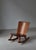 Modern Swedish Rocking Chair in Pine & Sheepskin attributed to Göran Malmvall, 1930s For Sale - Image 16 of 18