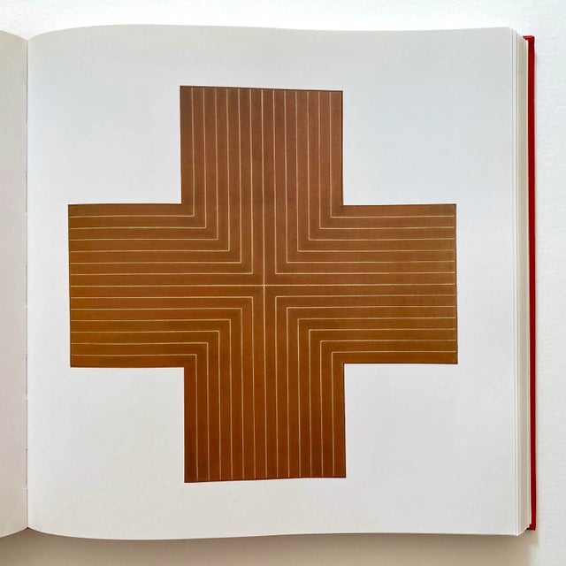 Frank Stella " Paintings 1958 - 1965 : A Catalogue Raisonne " Vintage 1986 1st Edtn Lithograph Print Landmark Volume Extra Large Hardcover Art Book For Sale In Kansas City - Image 6 of 13