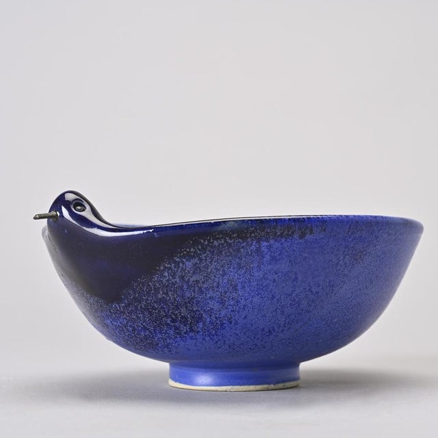 Ceramic Birds by Gérald Olivier, Switzerland, 1970, Set of 2 For Sale - Image 6 of 18