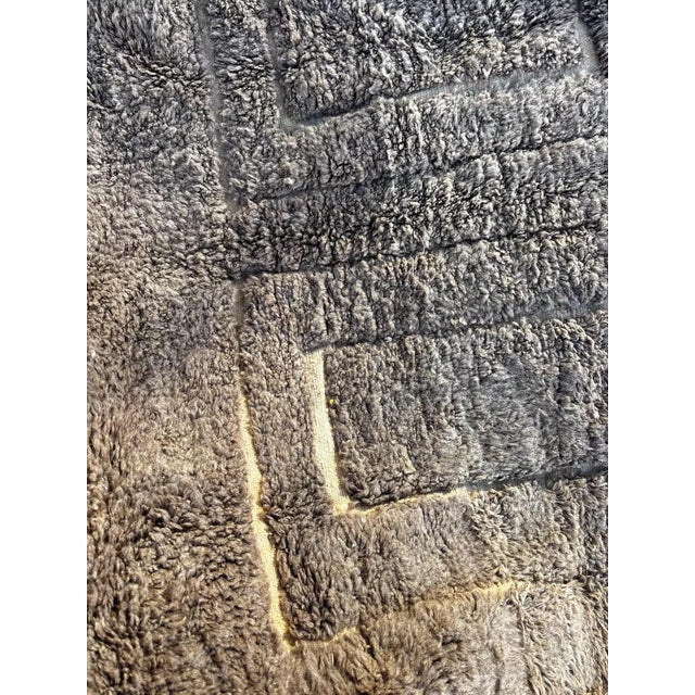 Textile Modern Moroccan Mrirt Rug For Sale - Image 7 of 17