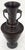 Early 20th Century Large Brass or Bronze Asian Two Handles Vase Urn Birds Motif Reliefs Clean! For Sale - Image 6 of 12