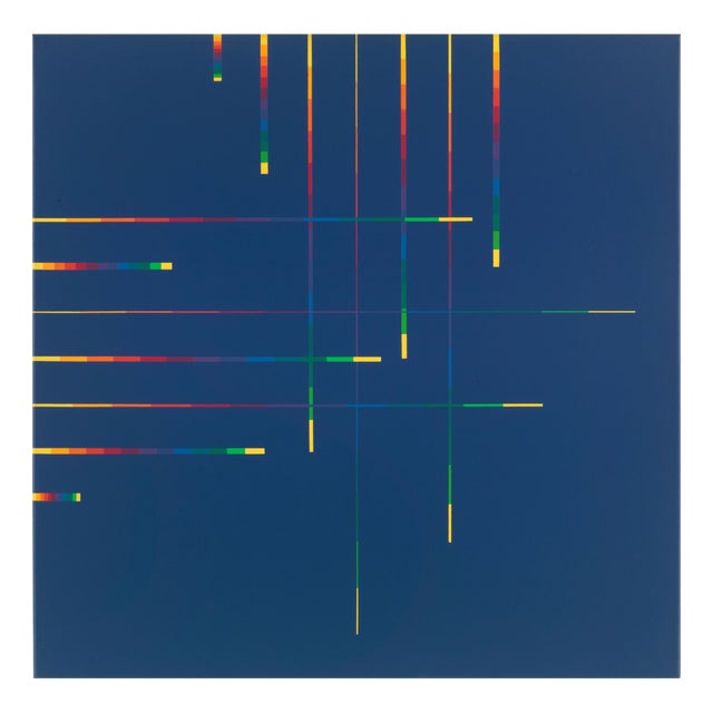 Paolo Minoli, Poema\. Aspettami ogni sera, Acrylic on Canvas, 1988 For Sale