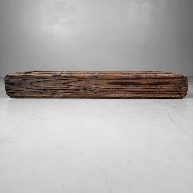 Wood Antique Japanese Display Tray with Compartments, 1910s For Sale - Image 7 of 16