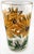 Set of 6 vintage Boscul glasses decorated with yellow and black daisies and a green stem. The glasses feature the name...