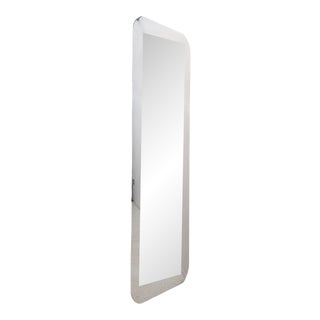 Rectangular Mirror in Chromed Steel, 1970s For Sale