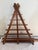 Wood Antique Folk Art Spice Rack For Sale - Image 7 of 7