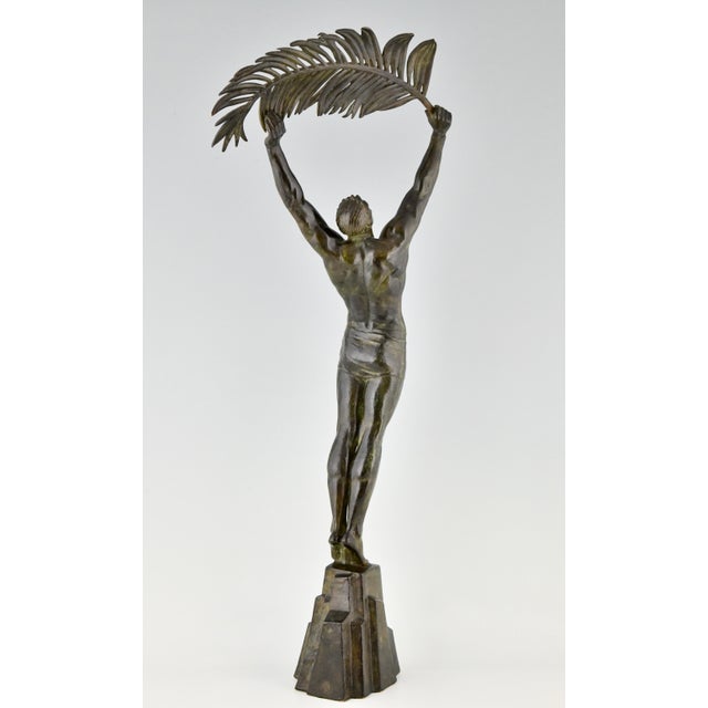 1930s Pierre Le Faguays, Victory, 1930, Bronze For Sale - Image 5 of 14