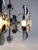 Space Age Chrome Chandelier in Crystal Glass Optic Lens by Oscar Torlasco, 1970s For Sale - Image 16 of 18