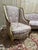 Gray Louis XV Style Sofa and Chairs, Set of 3 For Sale - Image 8 of 9