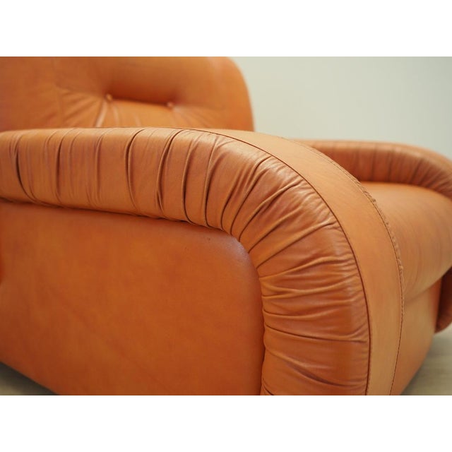 Danish Red Armchair, Denmark, 1970s For Sale - Image 10 of 18