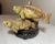 Wood Vintage Hand Carved Painted Wood Burl Fish Two Bass Sculpture Statue Figure Art For Sale - Image 7 of 11