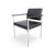 Mid-Century Modern Vintage Chairs in Leather from Lübke, Set of 5 For Sale - Image 3 of 12