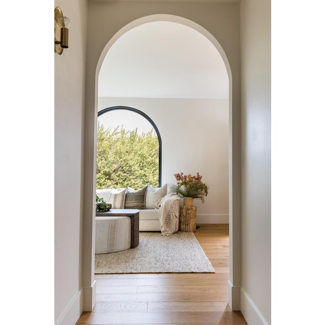 2020s Pure Salt Torquay Natural Sumack Weave Jute/Argenitian Wool Area Rug, 8' X 11' For Sale - Image 5 of 13