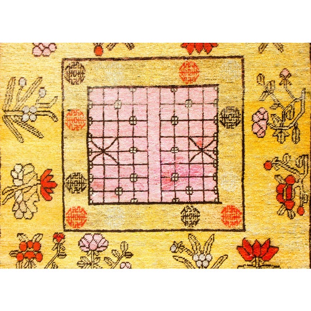 Early 20th Century Central Asian Samarghand Rug For Sale - Image 12 of 14