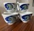 A fun set of vintage japanese sake cups with hand-painted Koi. Perfect little cups for sake, tea, or to serve up a little...
