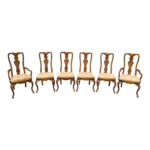 Vintage Drexel Heritage Dining Chairs Set of 6 Chairish