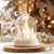 Celebrate the magic of Christmas Eve with this LED Rotating Santas Sleigh Globe. Featuring wintry white tones and a...