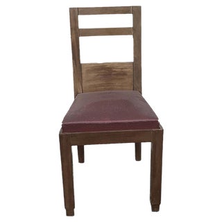 Set of Art Deco Style Dining Chairs, 1940s For Sale