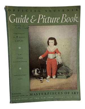 1939 Masterpieces of Art Ny World's Fair