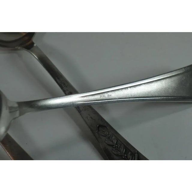 Antique German Cutlery Set from Peka, Set of 24 For Sale - Image 5 of 11