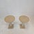 Italian Travertine Pedestals or Side Tables, 1980s, Set of 2 For Sale - Image 13 of 18