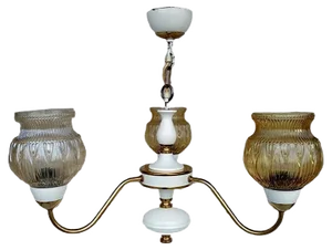 Vintage Chandelier from Drukov Brno, 1960s