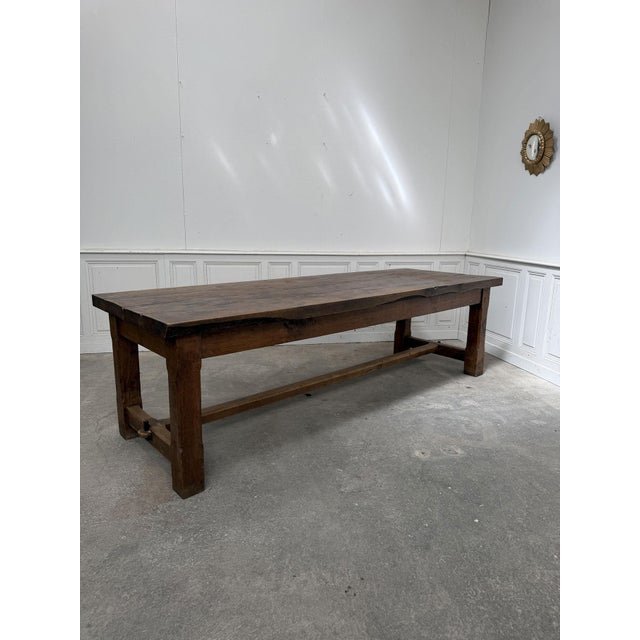Farmhouse Table in Oak, 1950s For Sale - Image 12 of 12