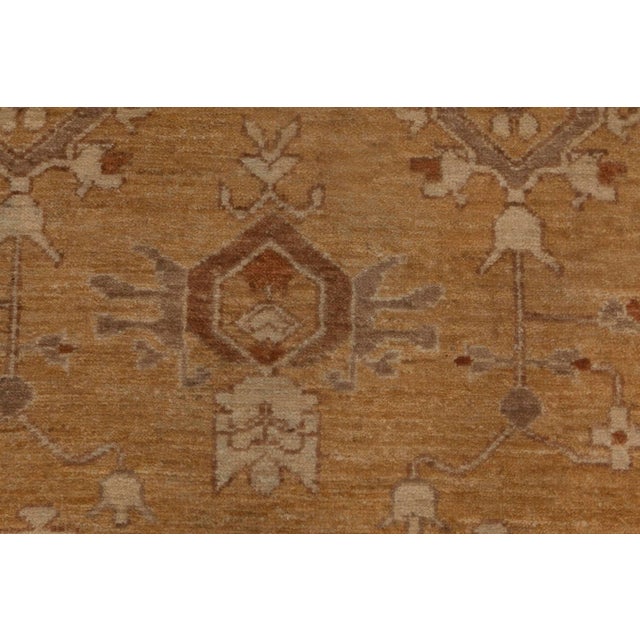 Modern Traditional Inspired Tabriz Rug in Beige and Brown by Doris Leslie Blau For Sale - Image 3 of 8