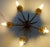 1960s Brass Tulip Ceiling Lamp from Koch & Sons, 1960s For Sale - Image 5 of 9