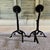 Iron and Brass Sunflower Andirons - A Pair For Sale - Image 11 of 18