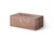 Contemporary Chocolate Brown Marble Rectangular Tissue Box by Royal Bee Design For Sale - Image 3 of 3
