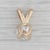 Gemstone Information: - Natural Diamond - Carats - 0.42ct Cut - Round Brilliant Color - G - H Clarity - SI1 Metal: 14k...
