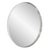 Silver Steele Polished Silver Round Mirror For Sale - Image 8 of 10