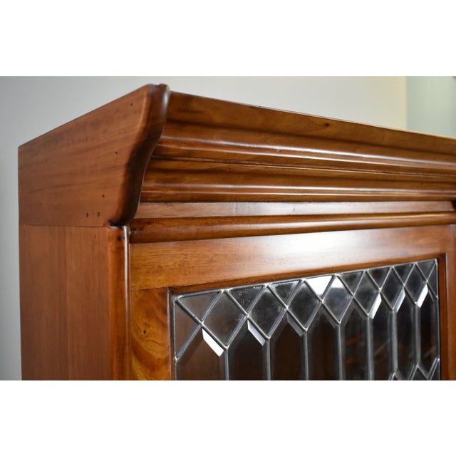 Legacy 4 Stack Barrister Bookcase - Light Brown Walnut For Sale In Chicago - Image 6 of 10