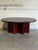 Extendable Rosewood Oval Dining Table Cross Pedestal Mid-Century Modern 1970s For Sale - Image 4 of 11