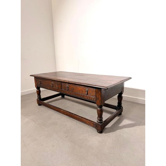 New England Oak Coffee Table For Sale - Image 6 of 6