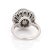 Late 20th Century Late 20th Century Van Cleef & Arpels South Sea Pearl Ring 1.20 Carat Diamond Platinum Halo S.O size 5.5 For Sale - Image 5 of 7