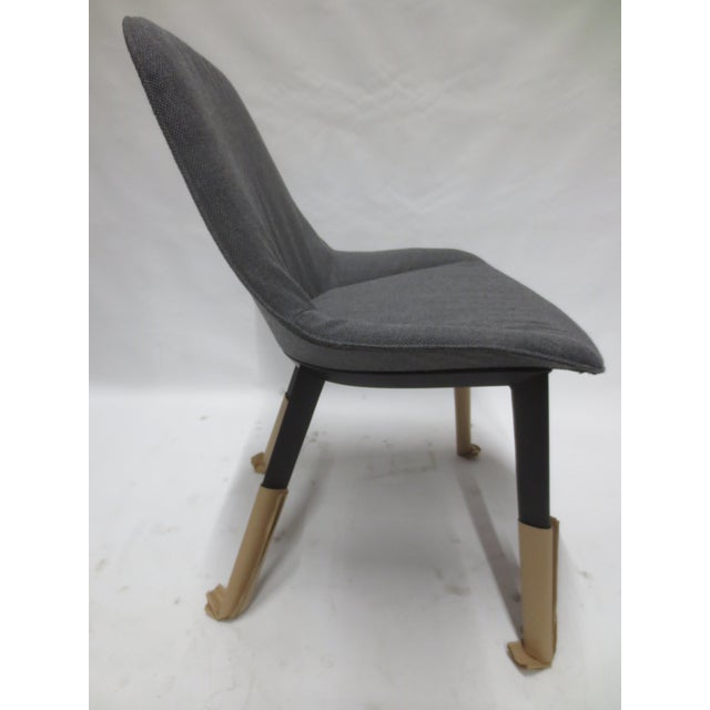 Textile Walter Knoll Sheru Chair in Grey Fabric (New) For Sale - Image 7 of 8