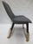 Textile Walter Knoll Sheru Chair in Grey Fabric (New) For Sale - Image 7 of 8