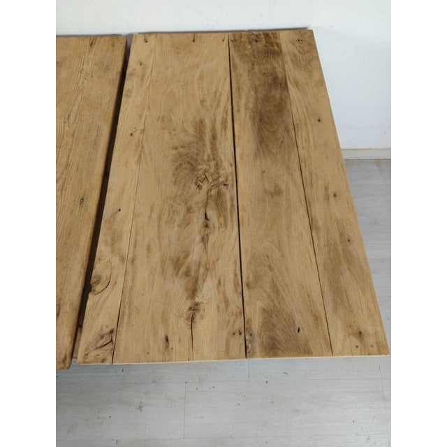 Farmhouse Bistro Table in Elm and Fir For Sale - Image 17 of 18