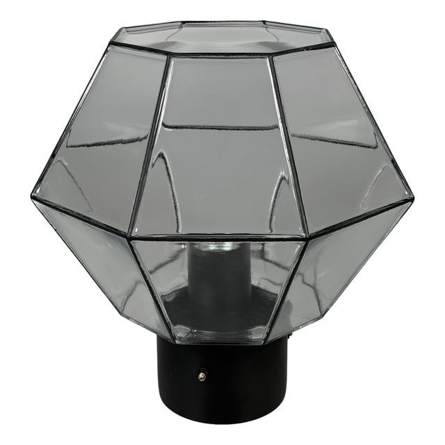 Space Age Ceiling Lamp from Glashütte Limburg, Germany, 1960s For Sale