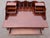 Wood Vintage Mahogany Secretary/Writing Desk With Stool For Sale - Image 7 of 14