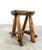 Vintage Wooden Stool, 1970s For Sale - Image 12 of 14