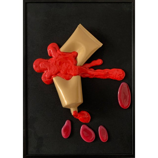 Peaky, Crash Paint, 2022, Mixed Media For Sale - Image 4 of 4