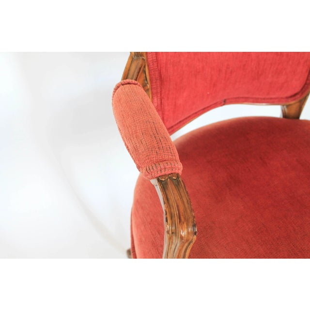 French Louis XV Style Fauteuil For Sale In Milwaukee - Image 6 of 13