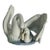Vtg. Nao by Lladro Large Swan & Baby Figurine For Sale
